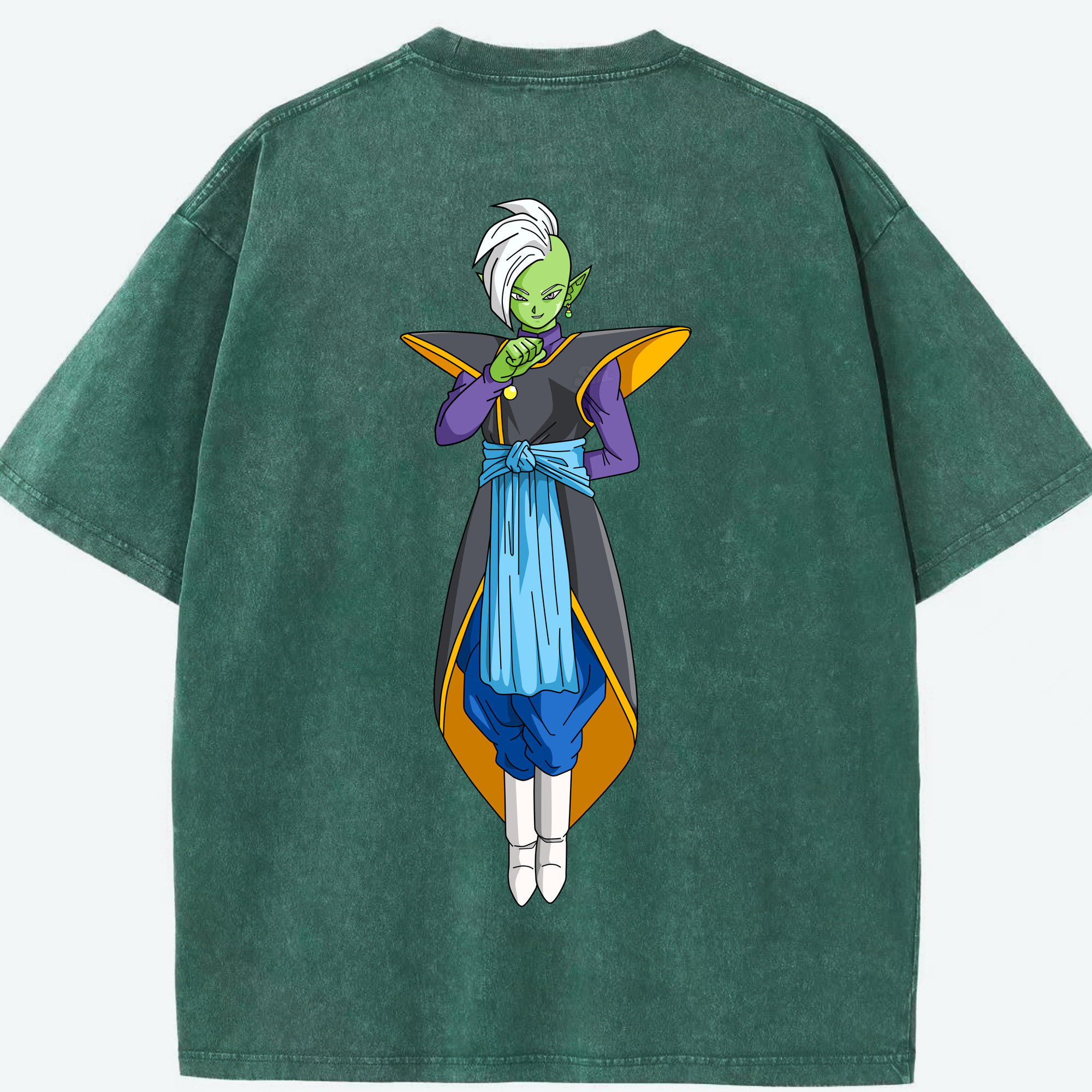 （画像用） ドラゴンボール DRAGON BALL 綿100% ヴィンテージ風 半袖Tシャツ（背面プリント）